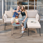 YITAHOME 3 Piece Patio Furniture Set Wicker Patio Sectional - Image 4