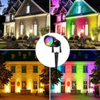 Color Changing Spotlight with Timer, 12W RGB Color Changing Spot Lights - Image 5