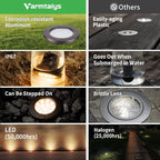 Well Lights Low Voltage, 12V In Ground LED Landscape Lights, IP67 Waterproof - Image 3