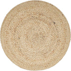 REDEARTH · Jute Circular Pouf Ottoman - Image 5