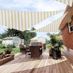 Patio Paradise 17' x 17' x 17' Sun Shade Sail Triangle Canopy Shade Cloth by Patio