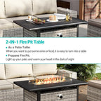 10-Piece Outdoor Patio Furniture Set - Image 6
