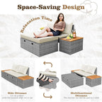 Flamaker Outdoor Rattan Daybed - Image 7