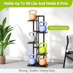 BMOSU Bamboo Plant Stand for Indoor Outdoor Plants Corner Tall Plant Shelf 6 - Image 8