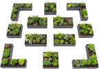 A ANLEOLIFE 12-Piece 18 Inch Tall Raised Garden Beds Kit, Square & Rectangular by AAnleolife