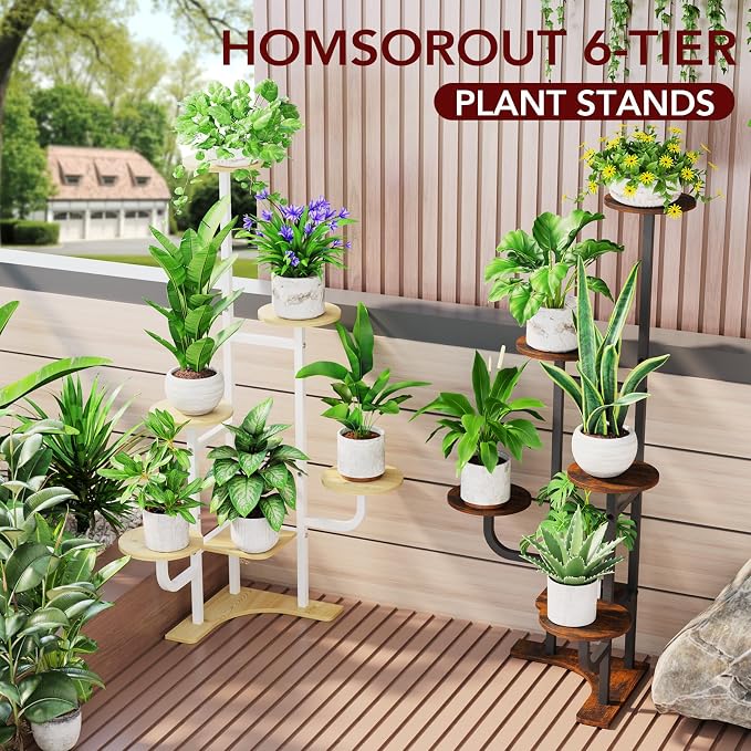 Corner Plant Stand with Grow Light - Image 3