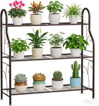 SORCEDAS Plant Stand Indoor Outdoor Plant Shelf 3 Tier Metal Corner Flower by SpecialYourHome