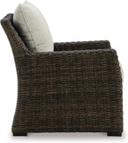 Signature Design by Ashley Brook Ranch Casual Nuvella Weather Resistant Fabric - Image 9