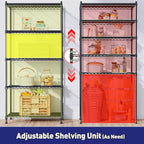 Storage Shelves Adjustable Metal Shelving Unit 5 Tier Wire Shelving, 1010LBS - Image 7