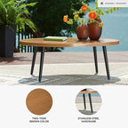 Signature Design by Ashley Horizon Hall Casual Outdoor Coffee Table - Image 3