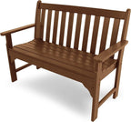 POLYWOOD GNB48TE Vineyard 48" Bench - Image 4