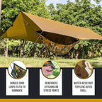OneTigris Hideout Hammock Underquilt, Lightweight 4 Season Hammock Gear - Image 3