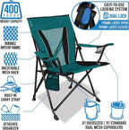 Kijaro XXL Dual Lock Portable Camping Chair - Image 4