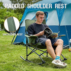Portal Outdoor Rocking Chair Camping Folding Portable Rocker - Image 3