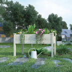 BIRASIL Outdoor Raised Garden Bed, Wood Planter Box - Image 8