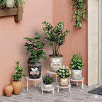 5-Pack Metal Plant Stand for Heavy Potted Plant for Home Indoor and Outdoor - Image 3