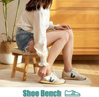 Foot Stools Ottoman, Small Foot Stool Ottoman, and Footstool, Wooden Foot Stool - Image 8