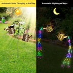 Solar Watering Can Lights Outdoor, IP65 Waterproof Garden Decor Solar Garden - Image 4