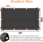 Shade Cloth 90% Sunblock Net for Garden Patio, Shade Sails -for Plants - Image 2