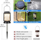 Mlambert Cool White 4 Pack Solar Hanging Mason Jar Lights - Image 4