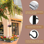 2Pack 4Inch Ceiling Hooks for Hanging Plant, Hanger for Indoor and Outdoor - Image 3