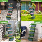 5 Tier Vertical Raised Garden Bed Planter Box, Vertical Raised Bed - Image 7