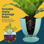 Lifemaster Planter Pots with Drainage Holes - Image 6