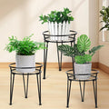 Metal Plant Stand, Plant Stand Indoor Outdoor, Metal Rustproof Flowers by Jvtoo