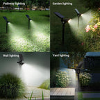 Solar Spotlights Outdoor, 4 Modes Solar Landscape Spot Light - Image 7