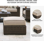 Signature Design by Ashley Coastline Bay Outdoor Patio Nuvella Weather - Image 5