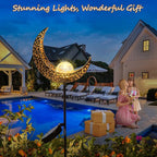 Homeimpro Moon Solar Lights Outdoor Garden Decor Gifts - Image 6