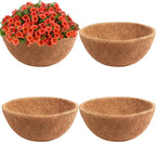 Y&M 4pcs 14“ Round Coconut Fiber Liner by YM