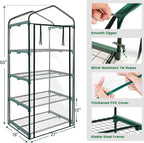 Worth Garden 4 Tier Mini Greenhouse - Image 6