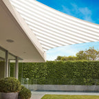 E&K Sunrise 27' x 27' x 27' Sun Shade Sail Triangle Canopy Shade Cover UV Block - Image 8
