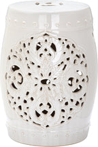 Safavieh Flora Glazed Ceramic Decorative Garden Stool - Image 3