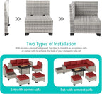 9-Piece Outdoor Patio Furniture Set - Image 3