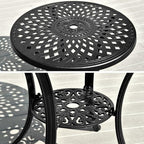 DWVO 30 Inches Round Patio Dining Table - Image 7