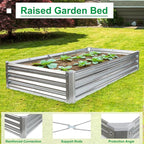 JERIA 6×3×1ft Raised Garden Bed - Image 4