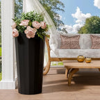 23.6" Tall Outdoor Planters Set of 2, Large Planters - Image 6