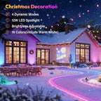 Halloween Christmas Spotlight Outdoor Color Changing Landscape Spotlights - Image 4