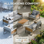 ZANDOR Outside Aluminum Lawn Furniture - Image 9