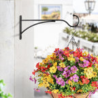 11 Inch 2 Pack Heavy Duty Plant Hangers Outdoor, Metal Plant Brackets - Image 2
