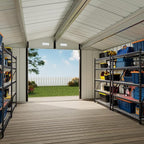 Devoko 10x12 FT Outdoor Storage Shed, Large Metal Storage Sheds - Image 7