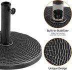 Yaheetech 22 lbs Outdoor Umbrella Base, Heavy Duty Market Umbrella Base Stand - Image 7