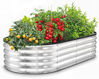 Utopia Home Galvanized Raised Garden Bed Kit 4x2x1ft, Planter Box Raised Garden by UTOPIAHOME