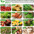 2 Pack Tall 6x3FT Corrugated Galvanized Steel Raised Garden Bed Outdoor - Image 8