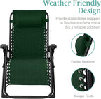 Best Choice Products Oversized Zero Gravity Chair, Folding Outdoor Patio - Image 4