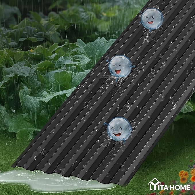 YITAHOME 6pcs 8x4x2 ft Galvanized Raised Garden Bed Kit, Large Metal Planter Box - Image 5