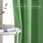 NICETOWN Blackout Doorway Curtain Drape 78 inch Long - Image 6