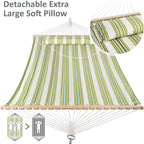SUNCREAT Hammock 2 Person Heavy Duty, Double Hammocks - Image 3